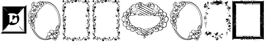 Darrians Frames Font Download Free