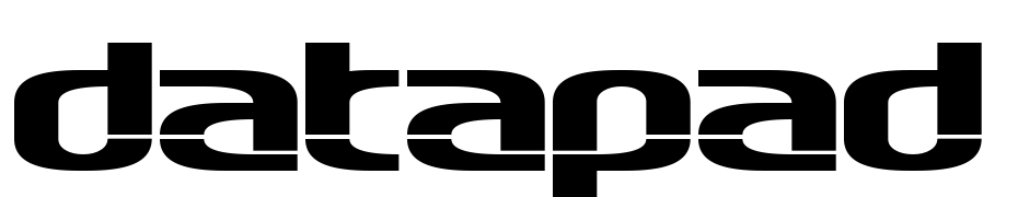 Datapad Font Download Free