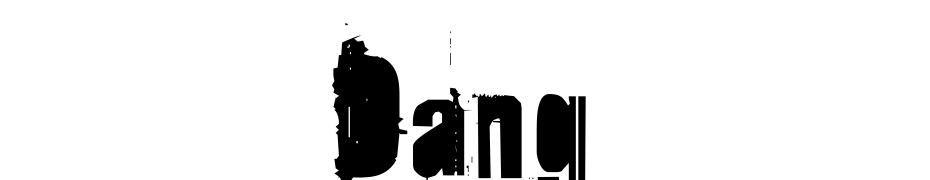 Dang Font Download Free