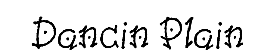Dancin Plain Font Download Free