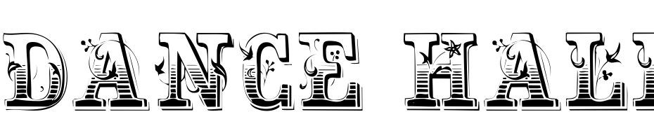 Dance Hall Caps Font Download Free