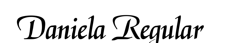 Daniela Regular Font Download Free