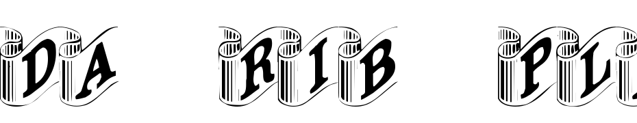 Da Rib Plain Font Download Free