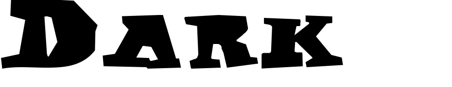 Dark Black Font Download Free