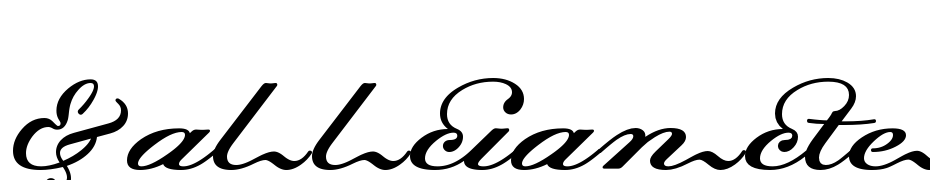 Dalliance Script Ligatures Script Ligatures Font Download Free