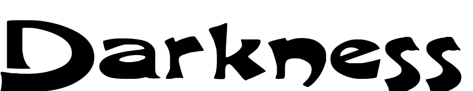 Darkness 1 Font Download Free