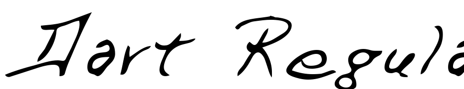 Dart Regular Font Download Free