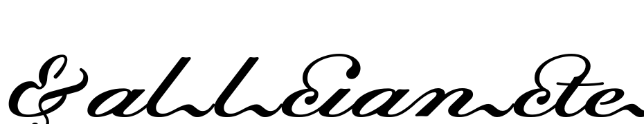 Dalliance Script Ligatures Schrift Herunterladen Kostenlos