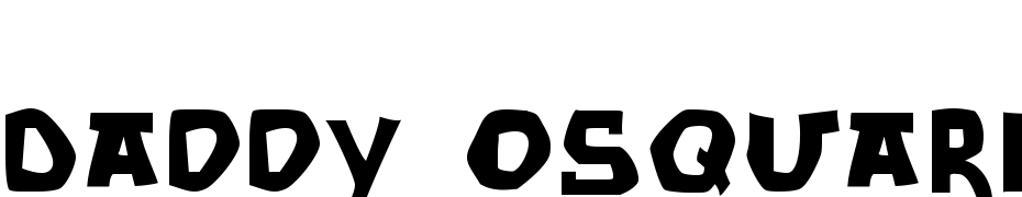 Daddy OSquare Font Download Free