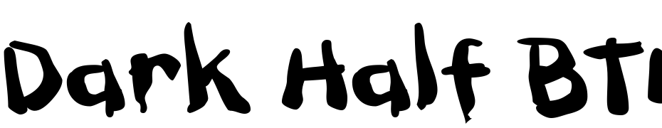 Dark Half BTN Ext Bold Font Download Free