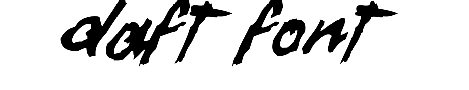 Daft Font Schrift Herunterladen Kostenlos