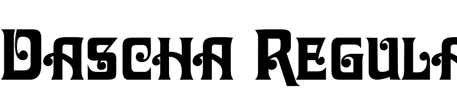 Dascha Regular Font Download Free
