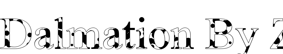 Dalmation By Zane Font Download Free