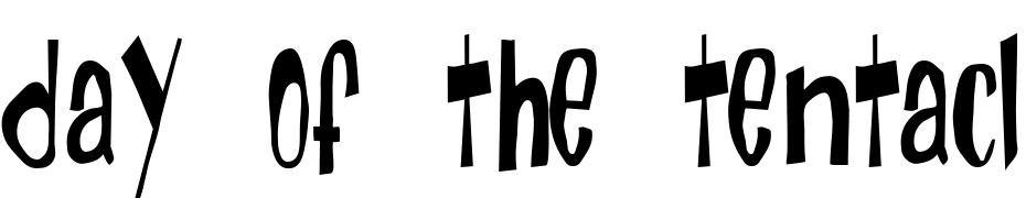 Day Of The Tentacle Font Download Free