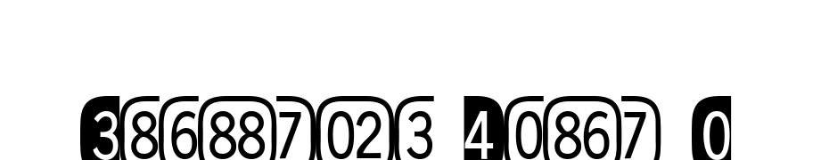 Digitsand Pairs A Font Download Free