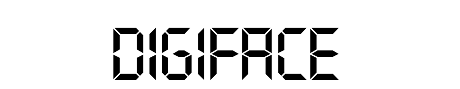 Digiface Font Download Free