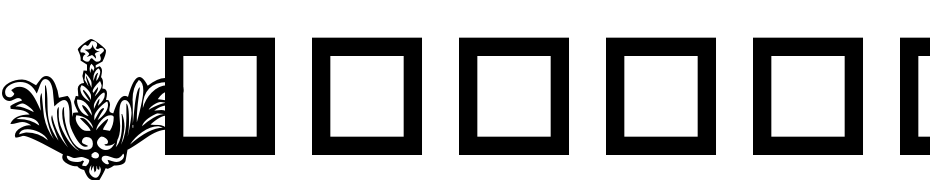 Destiny's Floral Dings Font Download Free