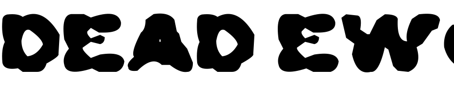 Dead Ewoks Everywhere Font Download Free