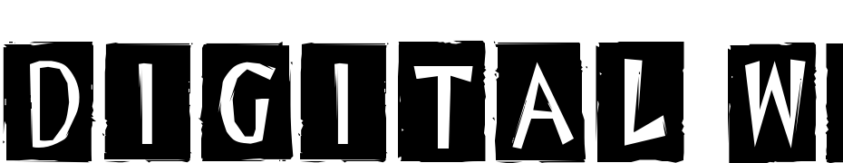 Digital Woodcuts Black ITC TT Font Download Free