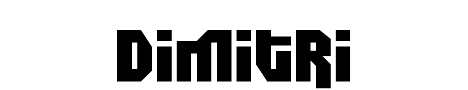 Dimitri cкачати шрифт безкоштовно