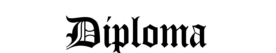 Diploma Regular Font Download Free