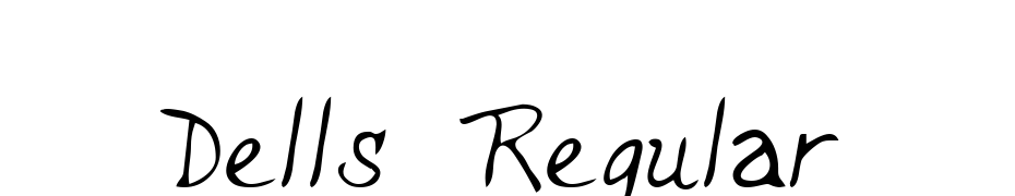 Dells Regular Font Download Free