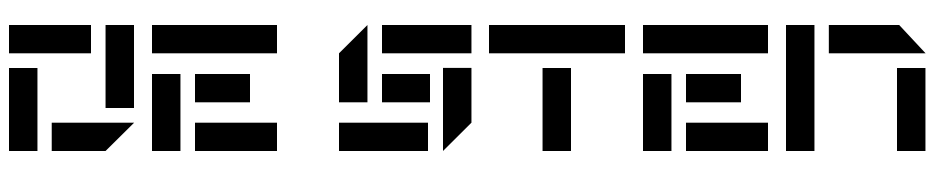 De Stencil NF Font Download Free