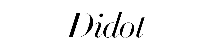 Didot HTF L96 Light Ital Font Download Free