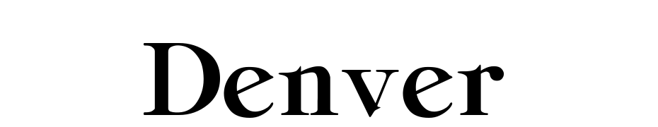 Denver Font Download Free