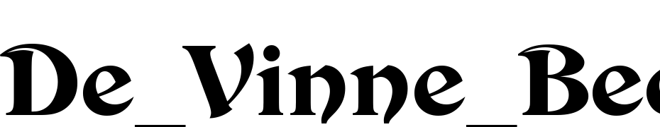 De_Vinne_Becker_Ornament Font Download Free