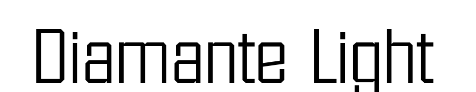 Diamante Light Font Download Free
