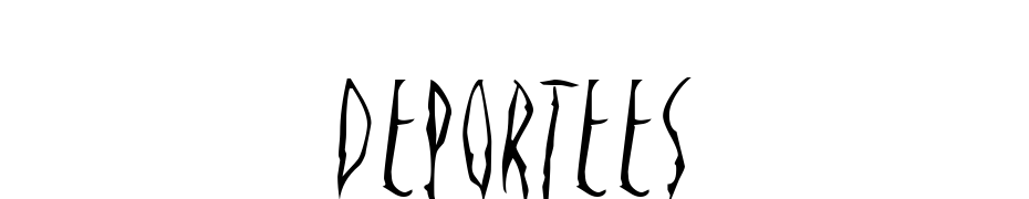 Deportees Font Download Free