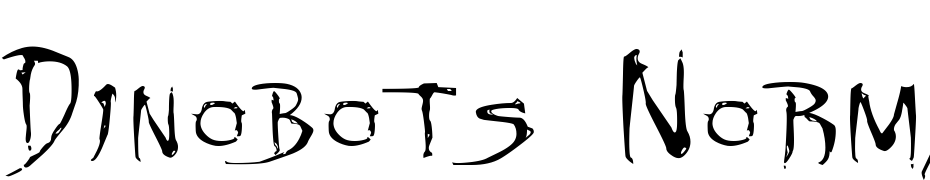 Dinobots Normal Font Download Free