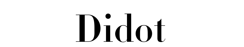 Didot HTF B24 Bold Font Download Free