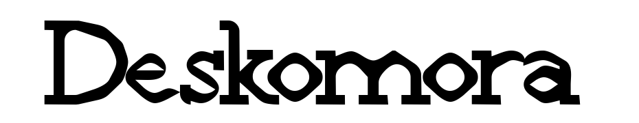 Deskomora Font Download Free