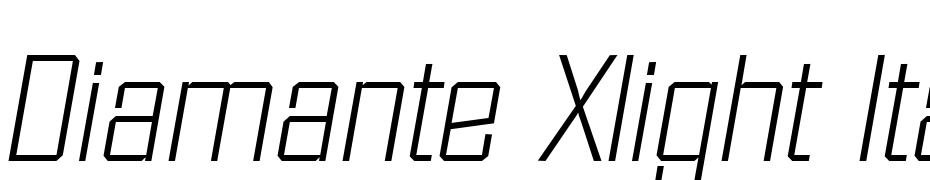 Diamante Xlight Ita Font Download Free