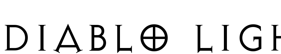 Diablo Light Font Download Free