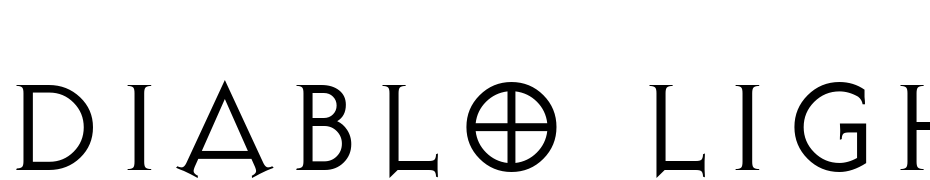 Diablo Light Font Download Free