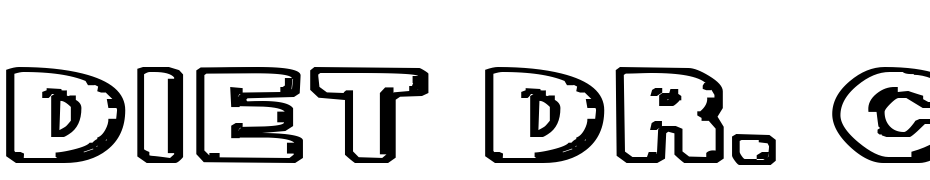 Diet Dr. Creep Font Download Free