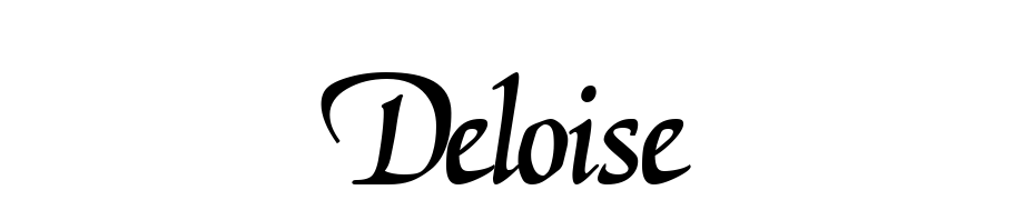 Deloise Font Download Free