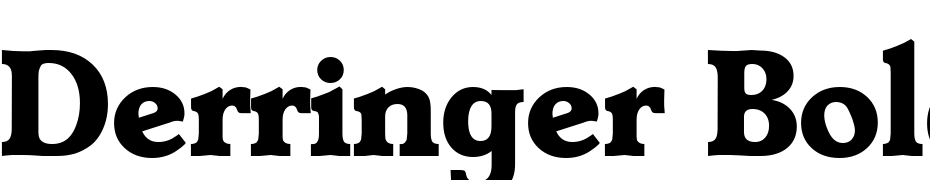 Derringer Bold Font Download Free