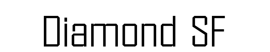 Diamond SF Font Download Free