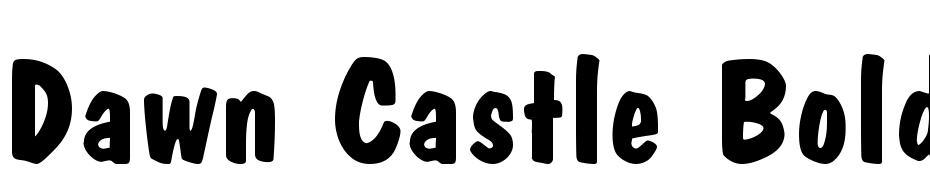 Dawn Castle Bold cкачати шрифт безкоштовно