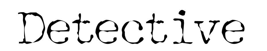 Detective Font Download Free