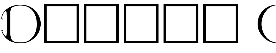 Dieter Caps Font Download Free