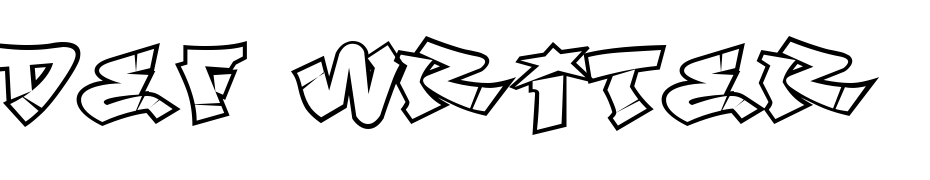 Def Writer | BASE Cyr Font Download Free