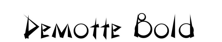 Demotte Bold Font Download Free