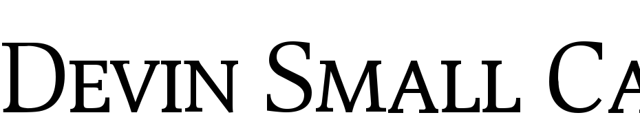 Devin Small Caps Font Download Free