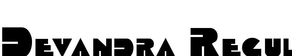 Devandra Regular Font Download Free