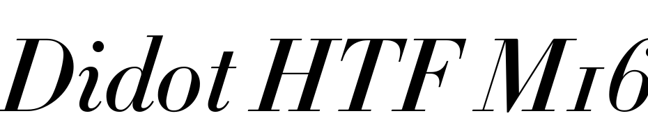 Didot HTF M16 Medium Ital Font Download Free